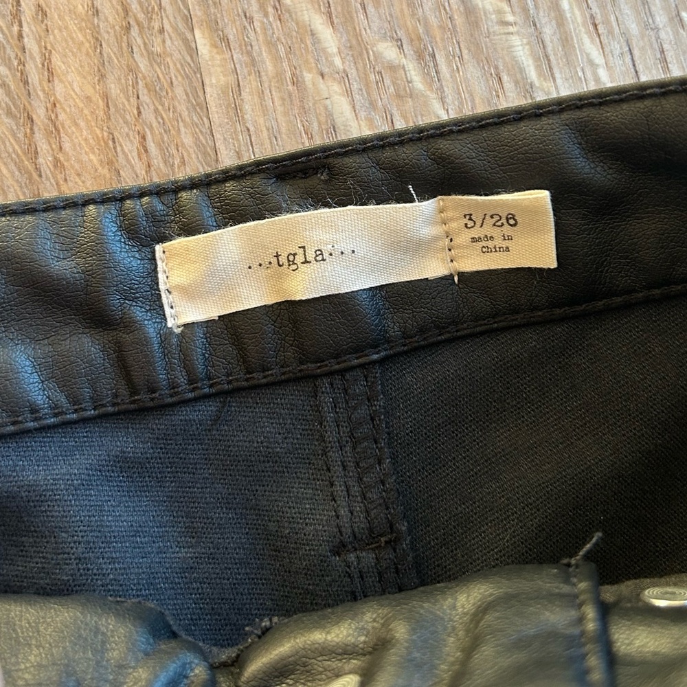 tgla Faux Leather Pants - Picture 4 of 11